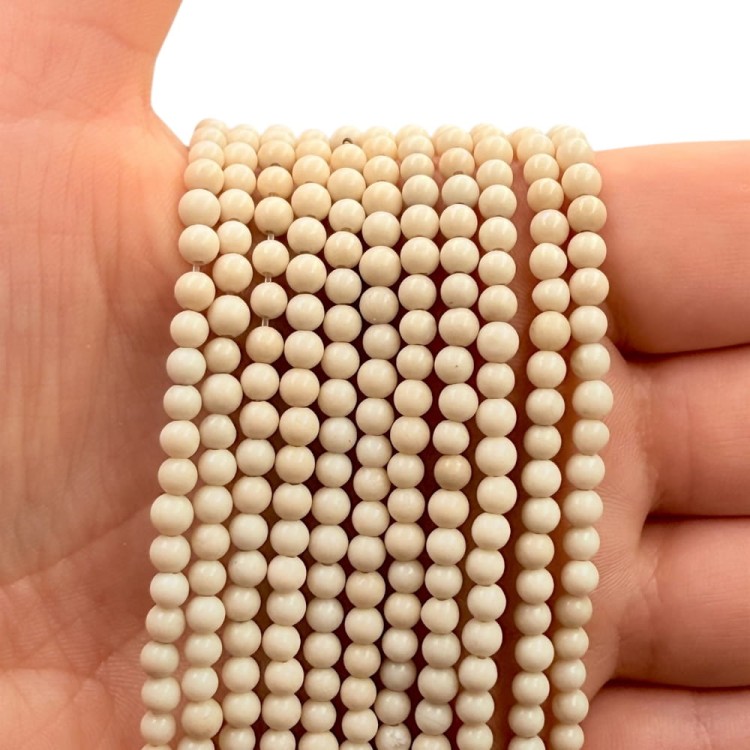 Kamień Rzeczny / kulka gładka / ok. 3mm