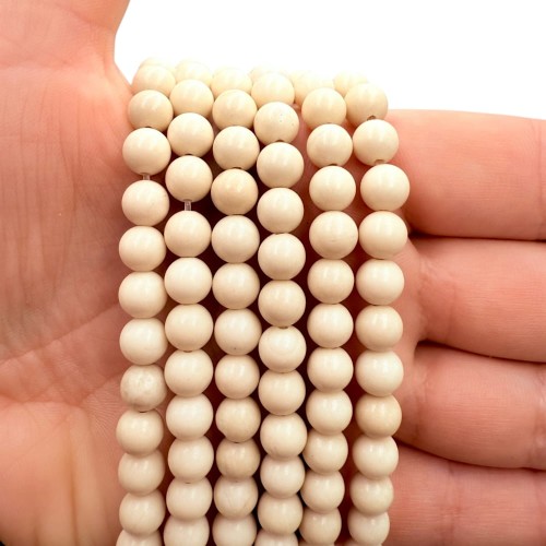 Kamień Rzeczny / kulka gładka / ok. 8mm