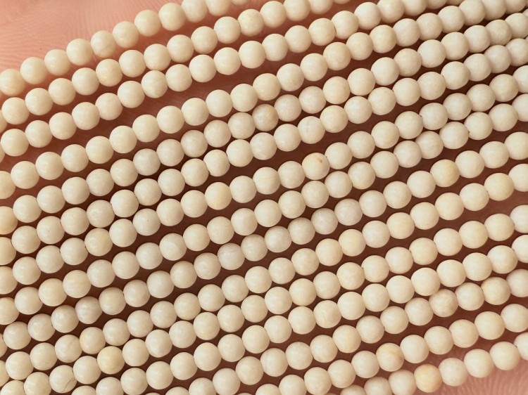 Kamień Rzeczny / kulka gładka / ok. 2mm