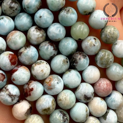 Larimar / kulka gładka / ok.6mm