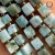 Larimar / kostka gładka / ok.6mm