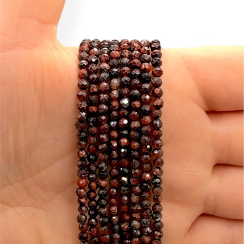 Bawole Oko / kulka fasetowana / ok. 3mm