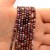 Rubin z Szafirem / kulka fasetowana / ok. 3mm