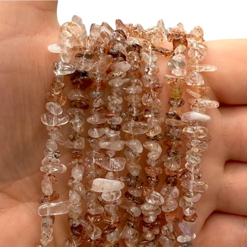 Kwarc / sieczka - 80 cm gładka / ok. 3x5mm