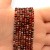 Jaspis Rudawy / kulka fasetowana / ok. 3mm