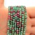Jadeit Turkusowy / kulka fasetowana / ok. 4mm