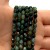 Agat Mszysty / oliwka fasetowana / ok. 5x7mm