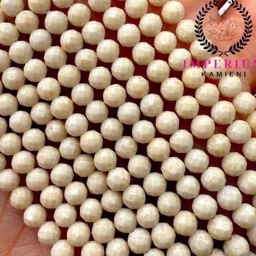 Kamień rzeczny / kula fasetowana / ok. 4mm