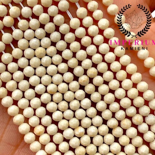 Kamień Rzeczny / kulka fasetowana / ok. 3mm