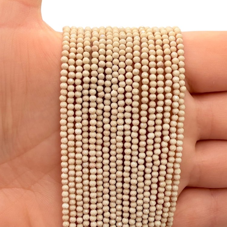 Kamień Rzeczny / kulka fasetowana / ok. 2mm