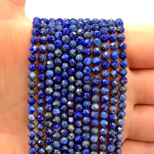 Lapis Lazuli  / kulka fasetowana / ok. 4mm
