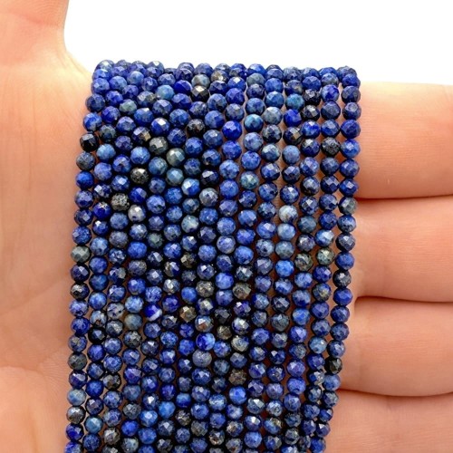 Lapis Lazuli / kulka fasetowana / ok. 3mm