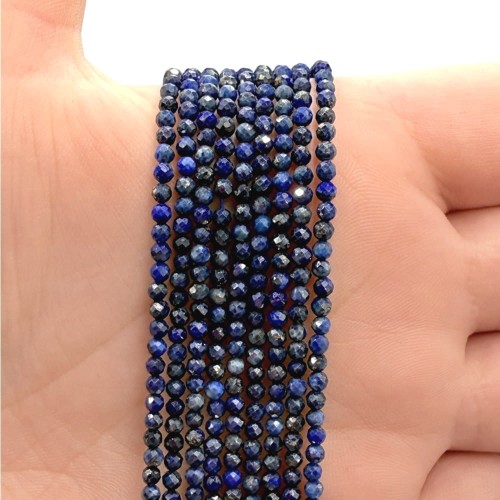 Lapis Lazuli / kulka fasetowana / ok. 2mm