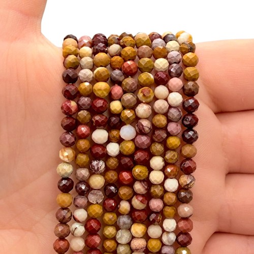 Mokait / kulka fasetowana / ok. 4mm