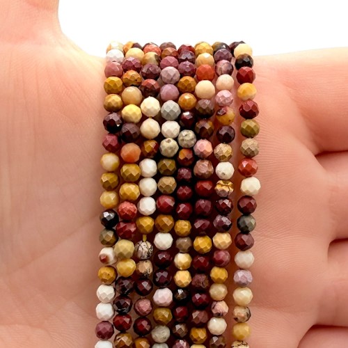 Mokait / kulka fasetowana / ok. 3mm