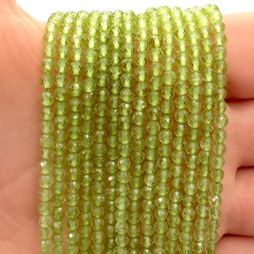 Oliwin / kulka fasetowana / ok. 3mm