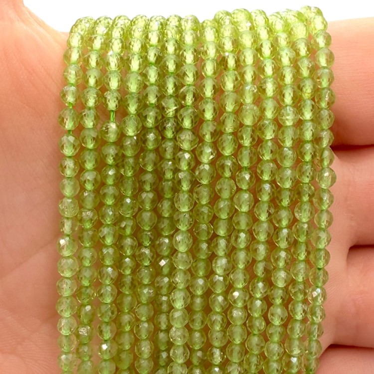 Oliwin / kulka fasetowana / ok. 3mm