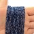 Jadeit Dark Blue / kulka fasetowana / ok. 3mm