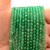 Jadeit Green / kulka fasetowana / ok. 4mm