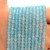 Jadeit Blue / kulka fasetowana / ok. 4mm