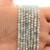 Jadeit Niebieski Jasny / kulka fasetowana / ok. 3mm