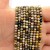 Jaspis Trzmieli / kulka fasetowana / ok. 3mm
