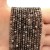 Obsydian srebrny / kulka fasetowana / ok. 3mm
