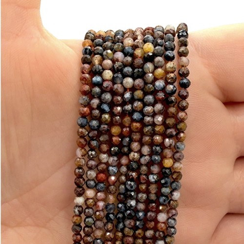 Pietersyt / kulka fasetowana / ok. 3mm