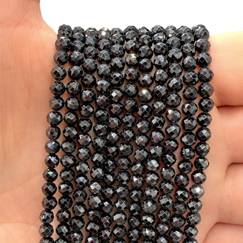 Spinel / kulka fasetowana / ok. 4mm