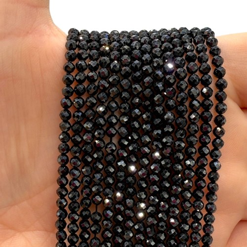 Spinel / kulka fasetowana / ok. 3mm