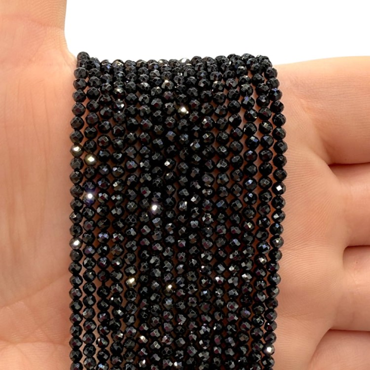 Spinel / kulka fasetowana / ok. 2mm