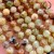 Granat Zielony / kulka fasetowana / ok. 4mm
