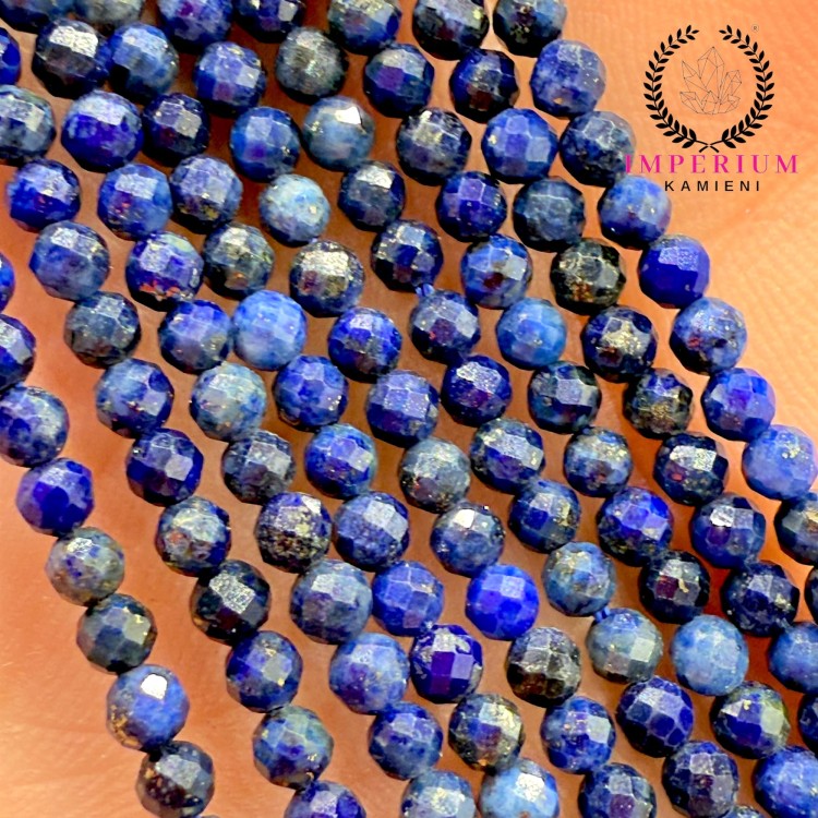 Lapis Lazuli / kulka fasetowana / ok. 2mm