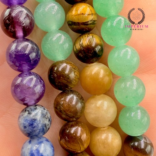Mix 7 Czakr / kulka gładka / ok. 8mm