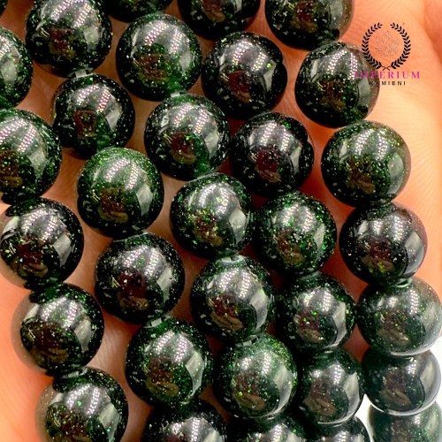 Szmaragd Nilu / kulka gładka / ok. 8mm