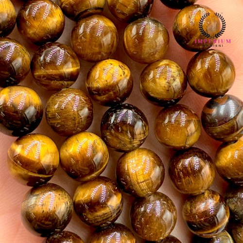 Tygrysie Oko / kulka gładka / ok. 6mm