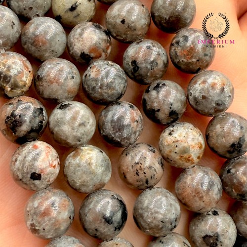 Yooperlite / kulka gładka / ok. 8mm