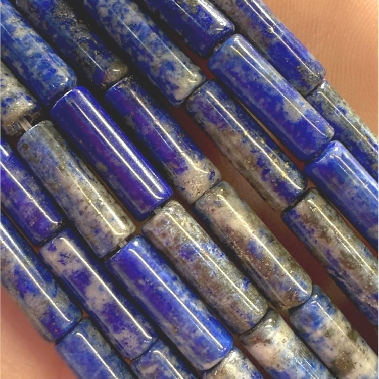 Lapis Lazuli / walec / ok. 4x13mm