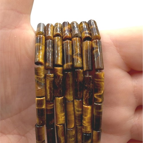 Tygrysie Oko / walec / ok. 4x13mm