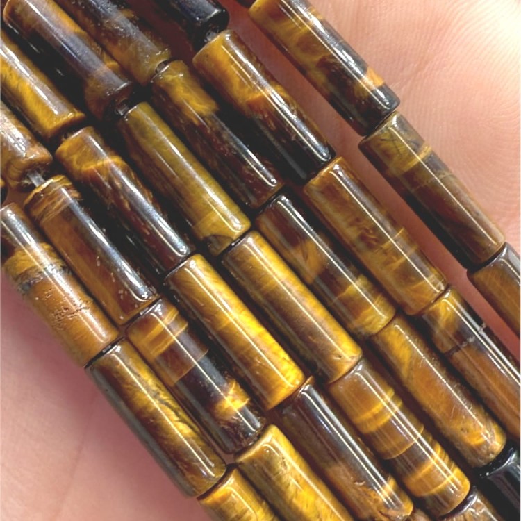 Tygrysie Oko / walec / ok. 4x13mm