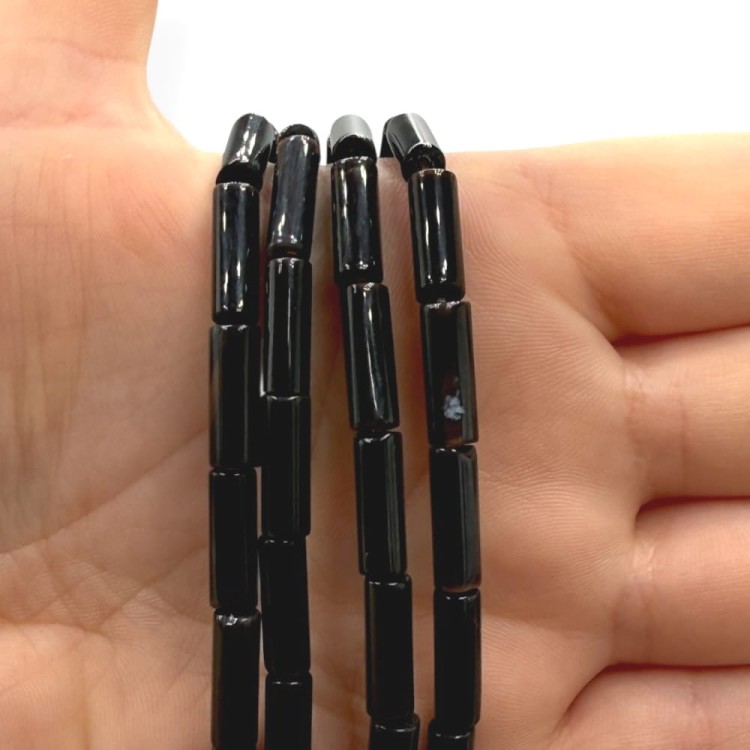 Onyks / walec / ok. 4x13mm