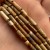 Jaspis Cesarski Brązowy/ walec / ok. 4x13mm