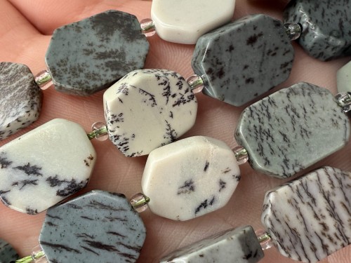 Jaspis Marmurkowy / ok. 12x16mm