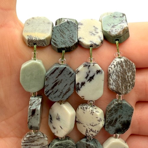 Jaspis Marmurkowy / ok. 12x16mm