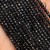 Turmalin Czarny / kostka fasetowana / ok. 2x2mm