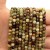 Granat Zielony / kostka fasetowana / ok. 4x4mm