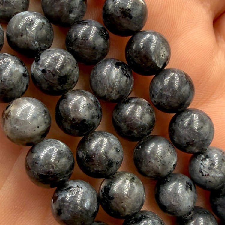 Larvikit / kulka gładka / ok. 8mm