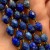 Lapis Lazuli / oliwka fasetowana / ok. 6x8 mm