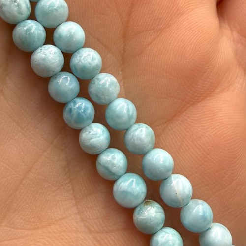 Larimar / kulka gładka / ok. 5mm