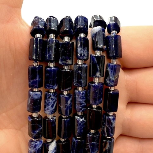 Sodalit / walec / ok. 8x11mm